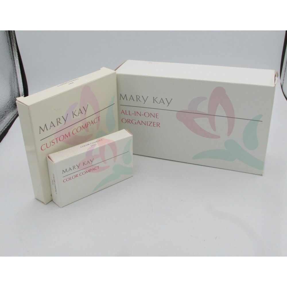Mary Kay Light Pink Organizer All In One Makeup Holder Color Compact Custom Comp